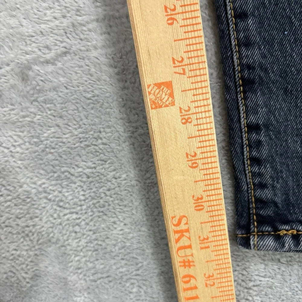 Levi's 501 Jeans Men's 28x32 Rigid Button Fly Original Straight Blue Denim Pants
